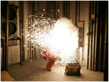 Electrical panel arc flash